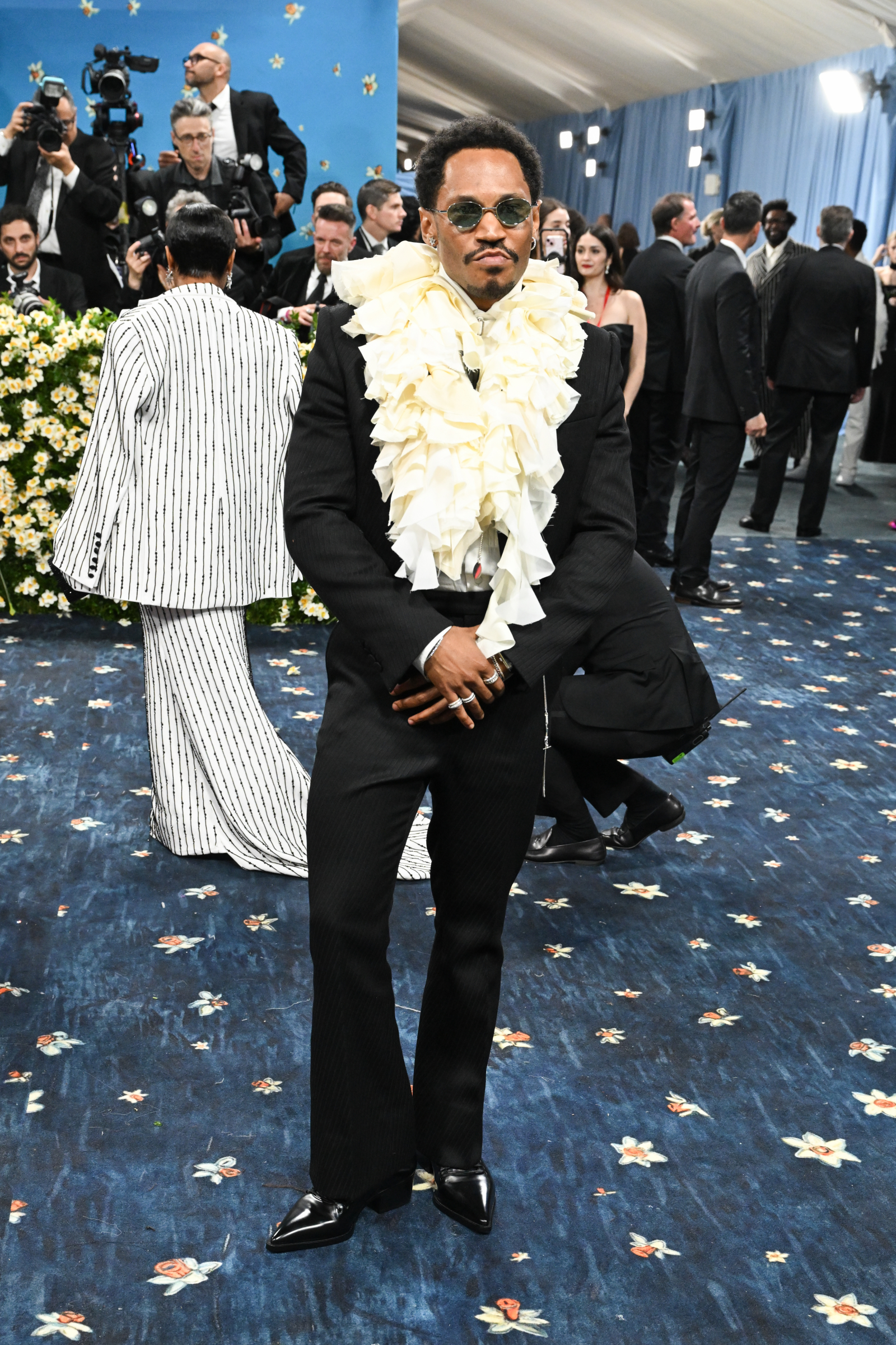 Kaytranada w stylizacji od McQueen