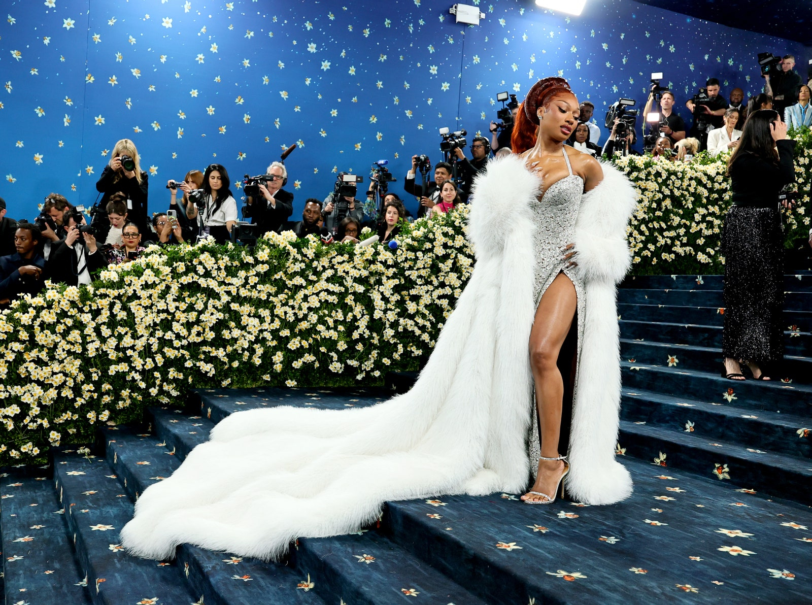 Megan Thee Stallion w kreacji Michaela Korsa
