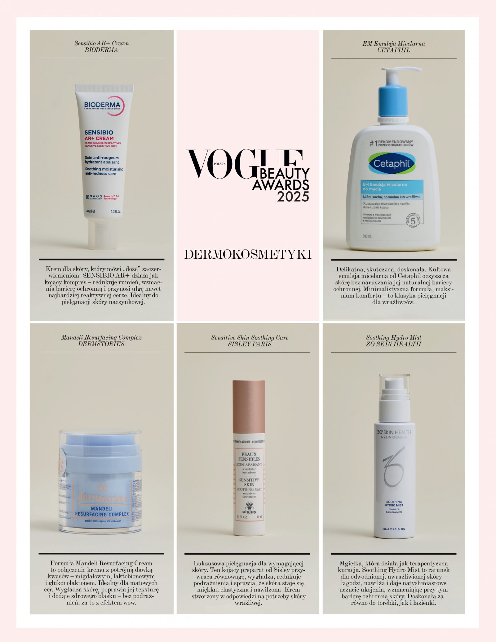 Nominowani w konkursie „Vogue Polska Beauty Awards 2025”