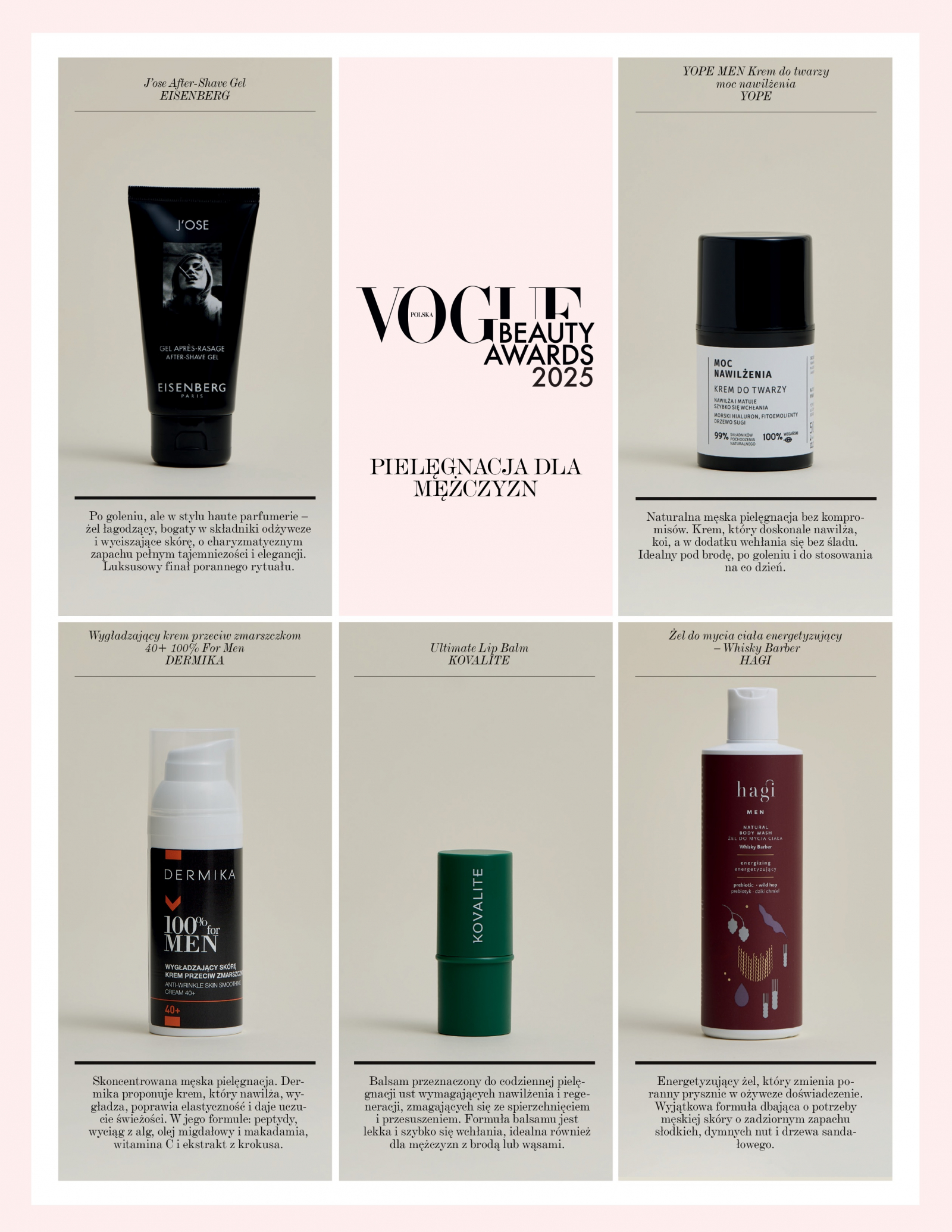 Nominowani w konkursie „Vogue Polska Beauty Awards 2025”
