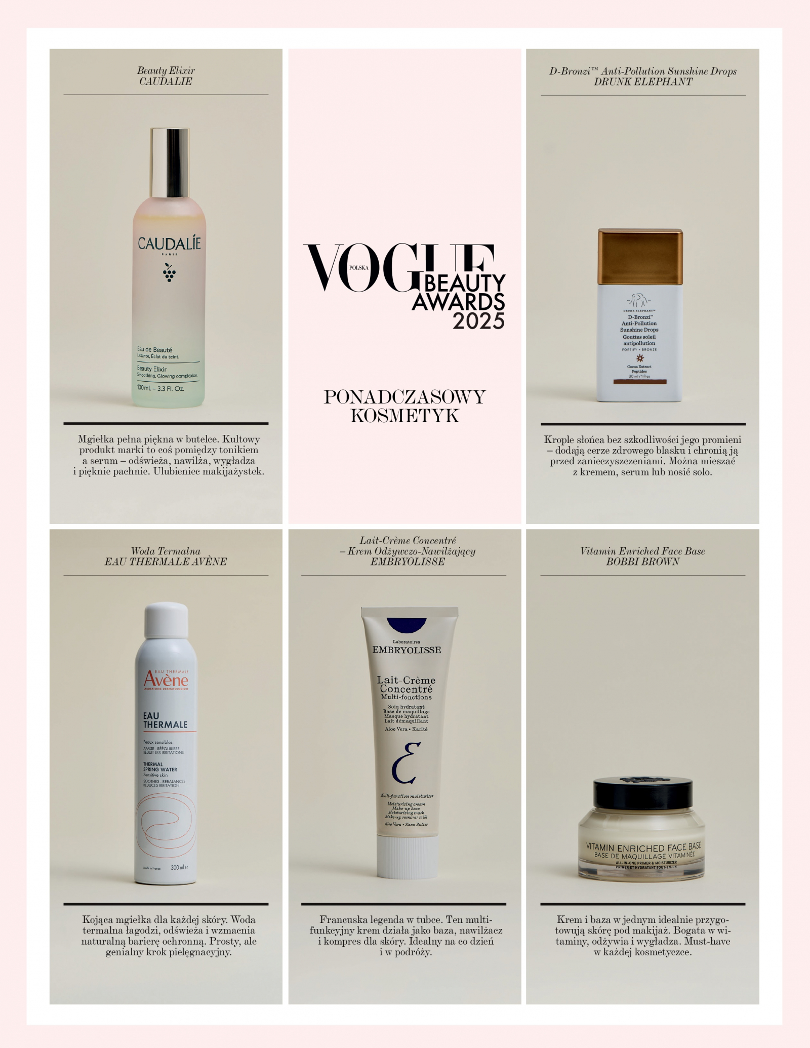 Nominowani w konkursie „Vogue Polska Beauty Awards 2025”