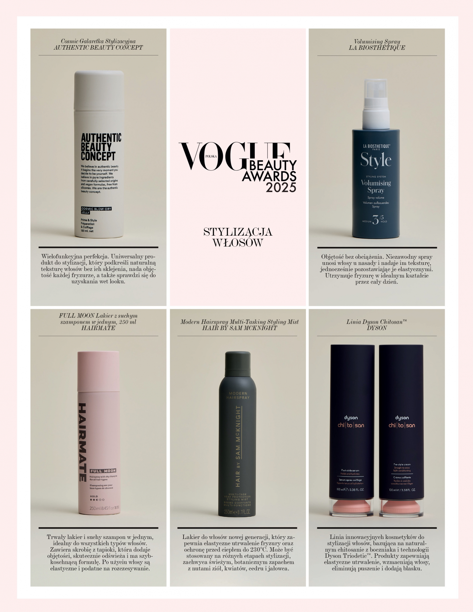 Nominowani w konkursie „Vogue Polska Beauty Awards 2025”