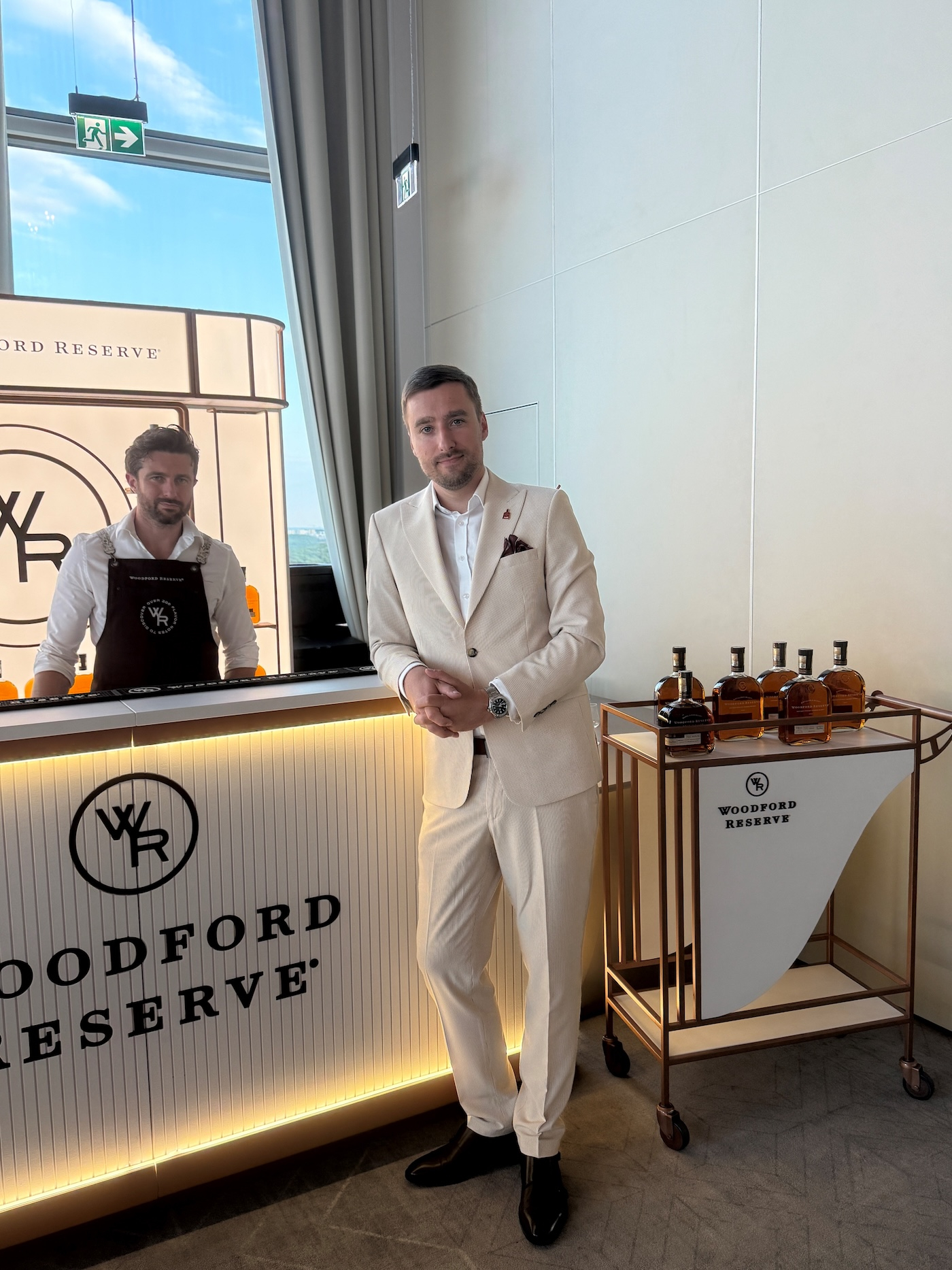 Karol Onyszko, ambasador Woodford Reserve