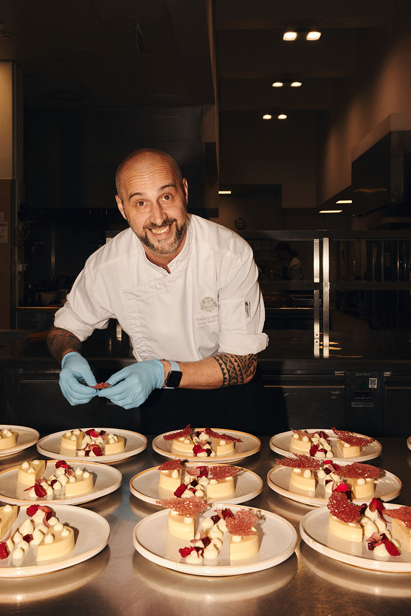 Head Pastry Chef Frédéric Housseau