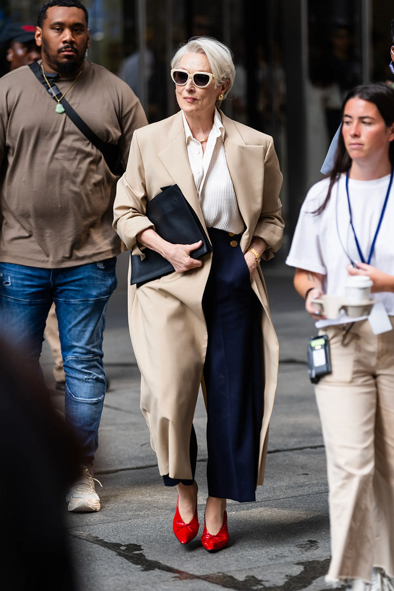Meryl Streep jako Miranda Priestly.