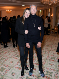 Anna Dello Russo z partnerem, Angelo Gioią, Fot. François Goizé 