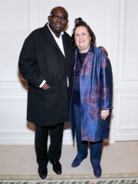 Edward Enninful i Suzy Menkes, Fot. François Goizé 