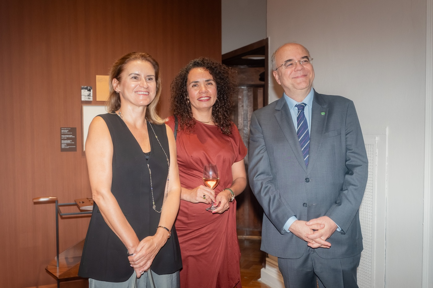 Agata Wójcik, Giovana Lobo-Kurzątkowski, Haroldo de Macedo Ribeiro, ambasador Brazylii