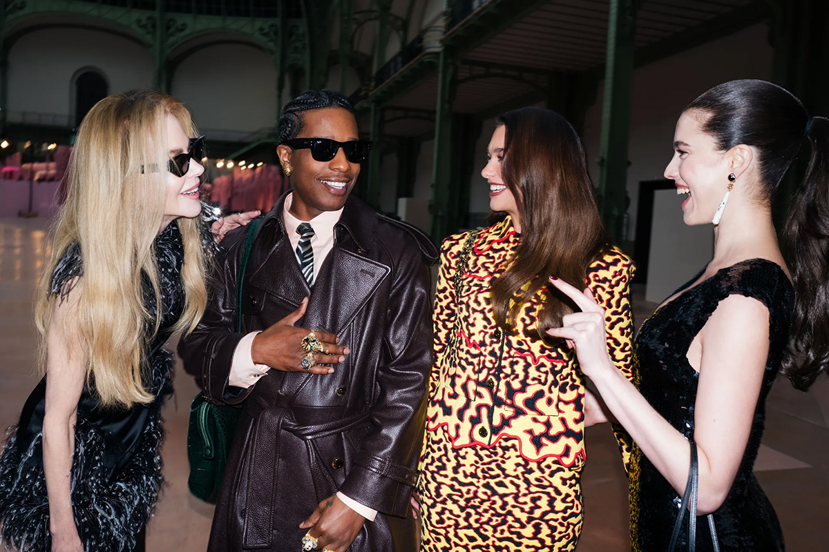 Nicole Kidman, A$AP Rocky, Dua Lipa, and Margaret Qualley