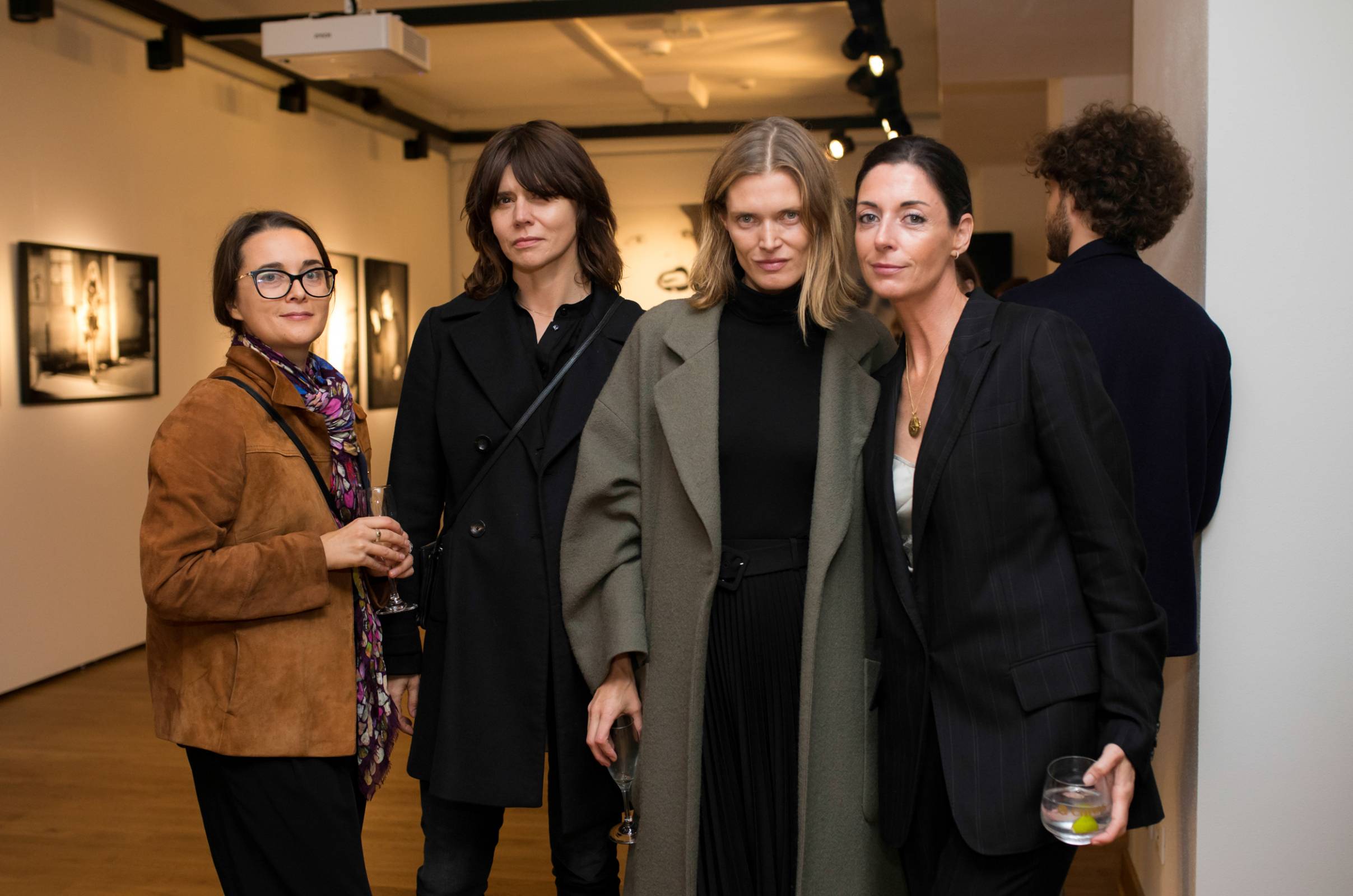 Od lewej: Joanna Lorynowicz, zastępczyni redaktora naczelnego Vogue Polska, Małgorzata Szumowska, Małgosia Bela, Mary McCartney, fot. Luka Łukasiak