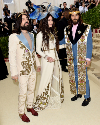 Alessandro Michele, Lana Del Rey i Jared Leto, John Shearer, Getty Images