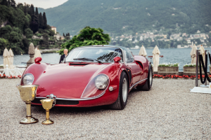 Zwycięzca Copa d'Oro – Alfa Romeo 33/2 Stradale, należąca do Alberta Speissa. , Fot. Błażej Żuławski