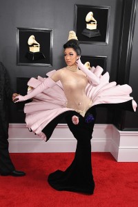 Cardi B x Thierry Mugler Haute Couture na rozdaniu nagród Grammy, Fot. Getty Images