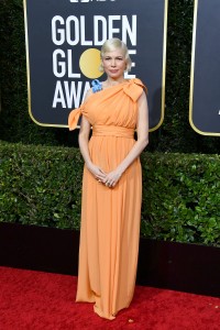 Michelle Williams w sukni Louis Vuitton, Fot. Getty Images