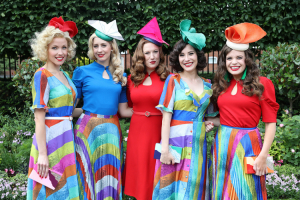 Katy, Meg, Lisa, Khiley, Anna z The Tootsie Rollers , Fot. Chris Jackson, Getty Images