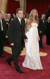 Leonardo DiCaprio i Gisele Bundchen, 2005 rok, Fot. Getty Images