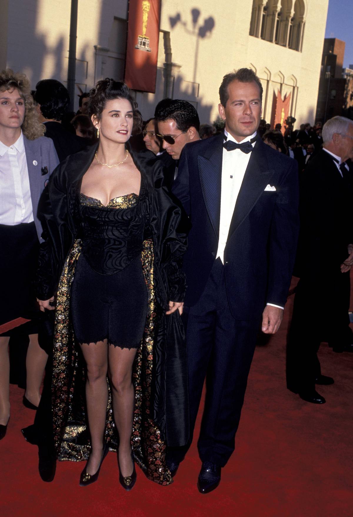 Demi Moore i Bruce Willis, 1989 rok, Fot.  Jim Smeal/Ron Galella Collection via Getty Images 
