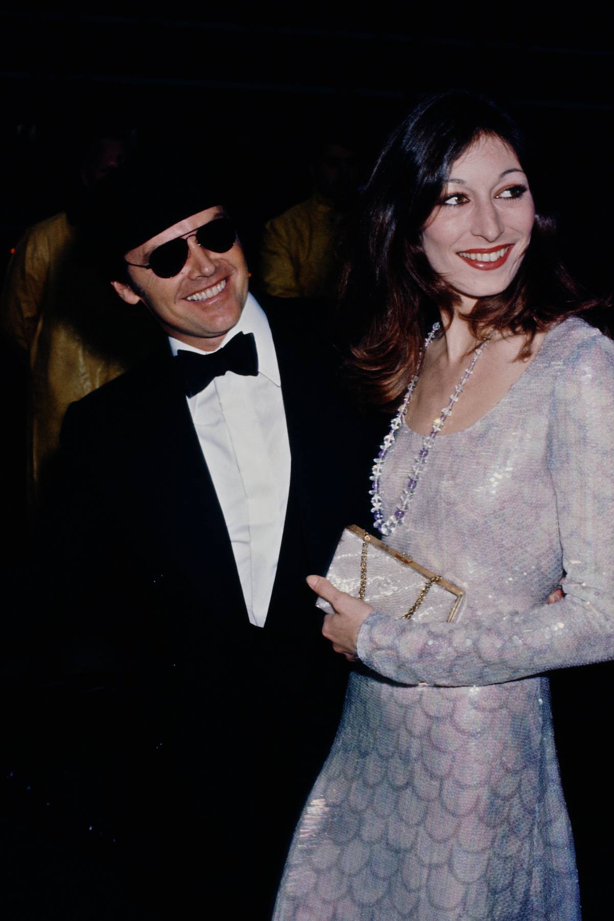 Jack Nicholson i Anjelica Huston, 1975 rok
