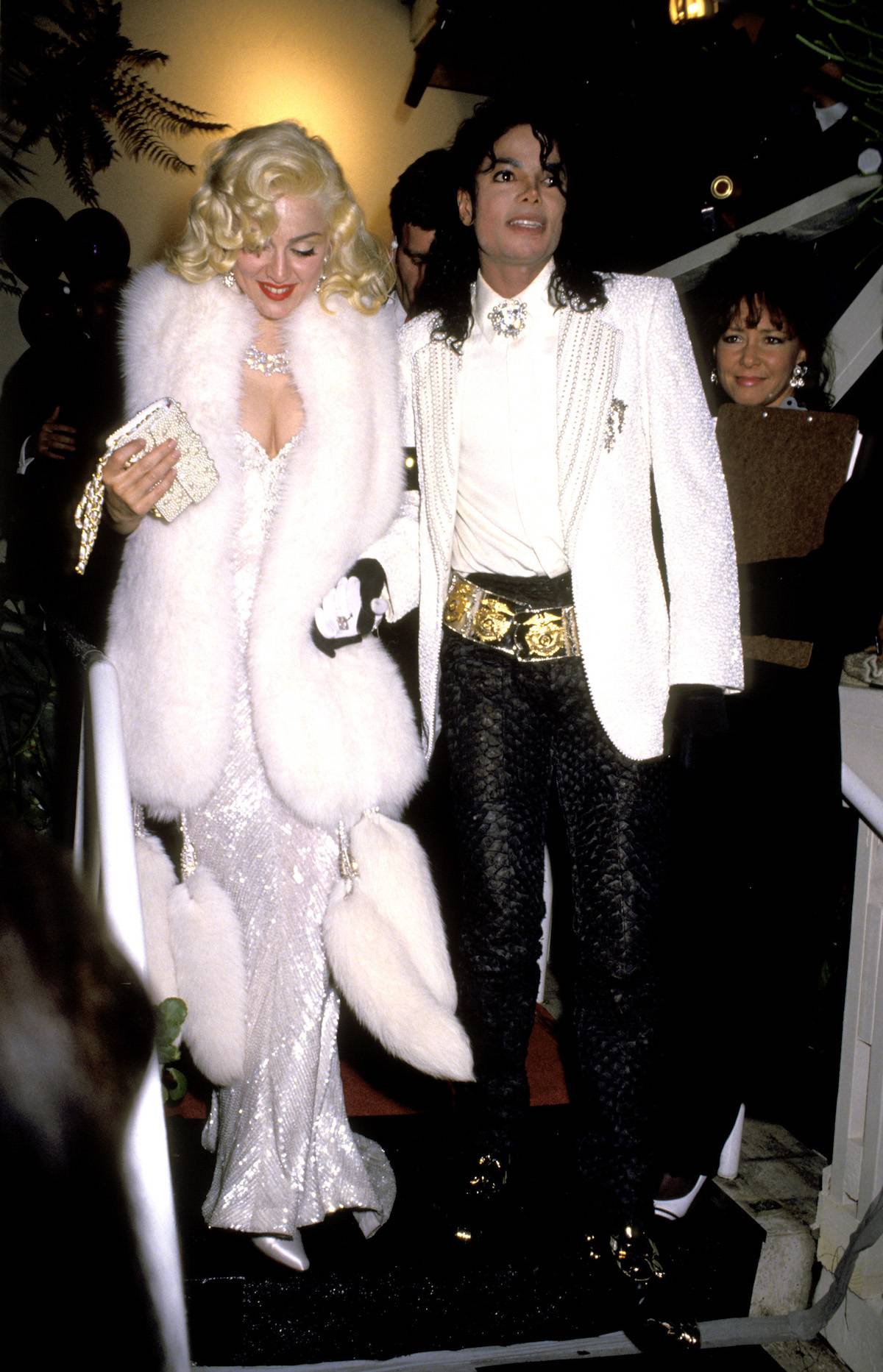 Madonna i Michael Jackson, 1991 rok, Fot. Ron Galella/Ron Galella Collection via Getty Images 