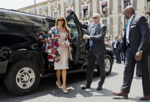 Melania Trump, maj 2017 rok, Fot. AP/EAST NEWS