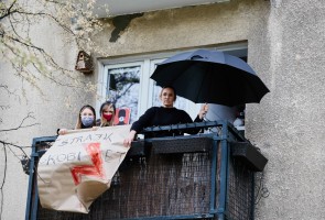 Anna Hernik z dziećmi, (Fot. Luka Łukasiak)(Fot. Luka Łukasiak)