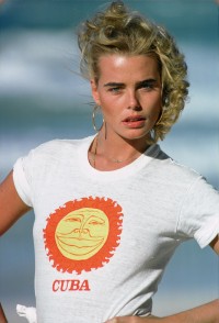 Margaux Hemingway na Kubie w 1978 roku, Fot. David Hume Kennerly/Getty Images