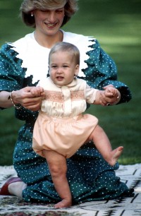 Księżna Diana i książę William, 1983, (Fot. Jayne Fincher/Princess Diana Archive/Getty Images)