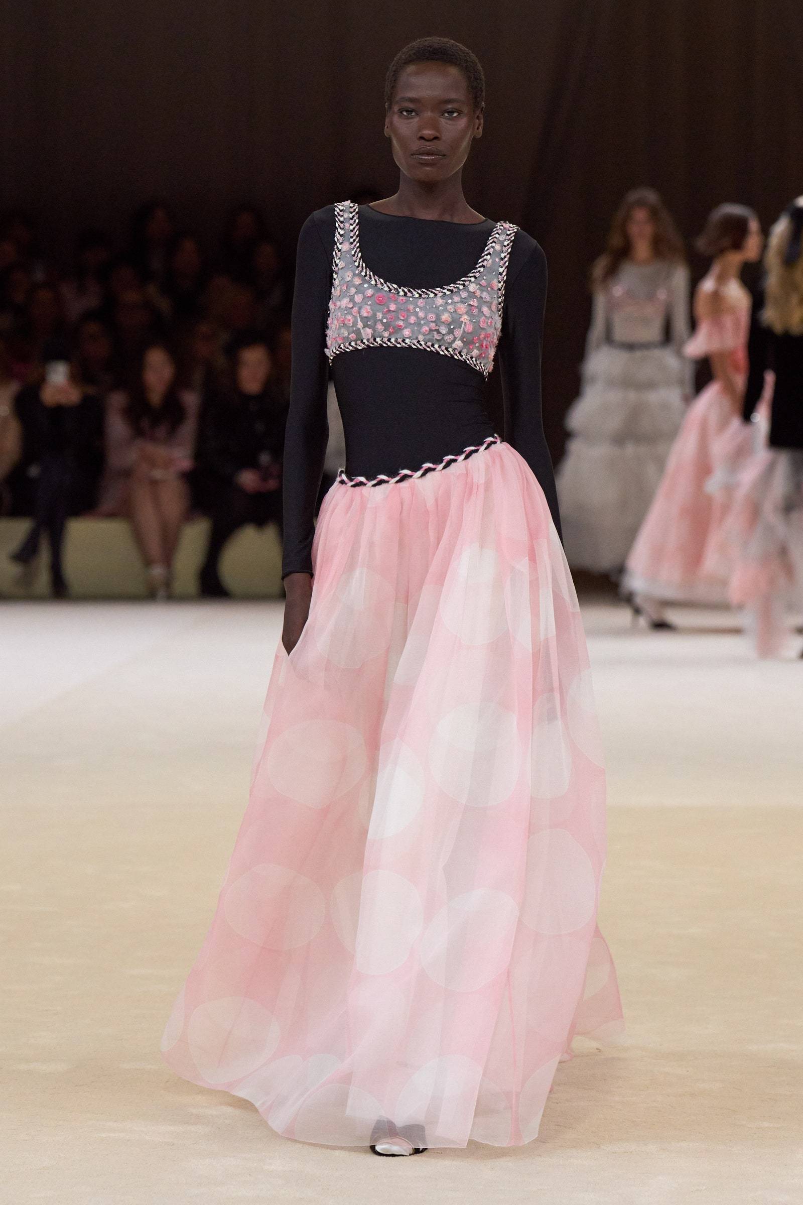 Chanel haute couture wiosna 2024 (Fot. Spotlight. Launchmetrics)