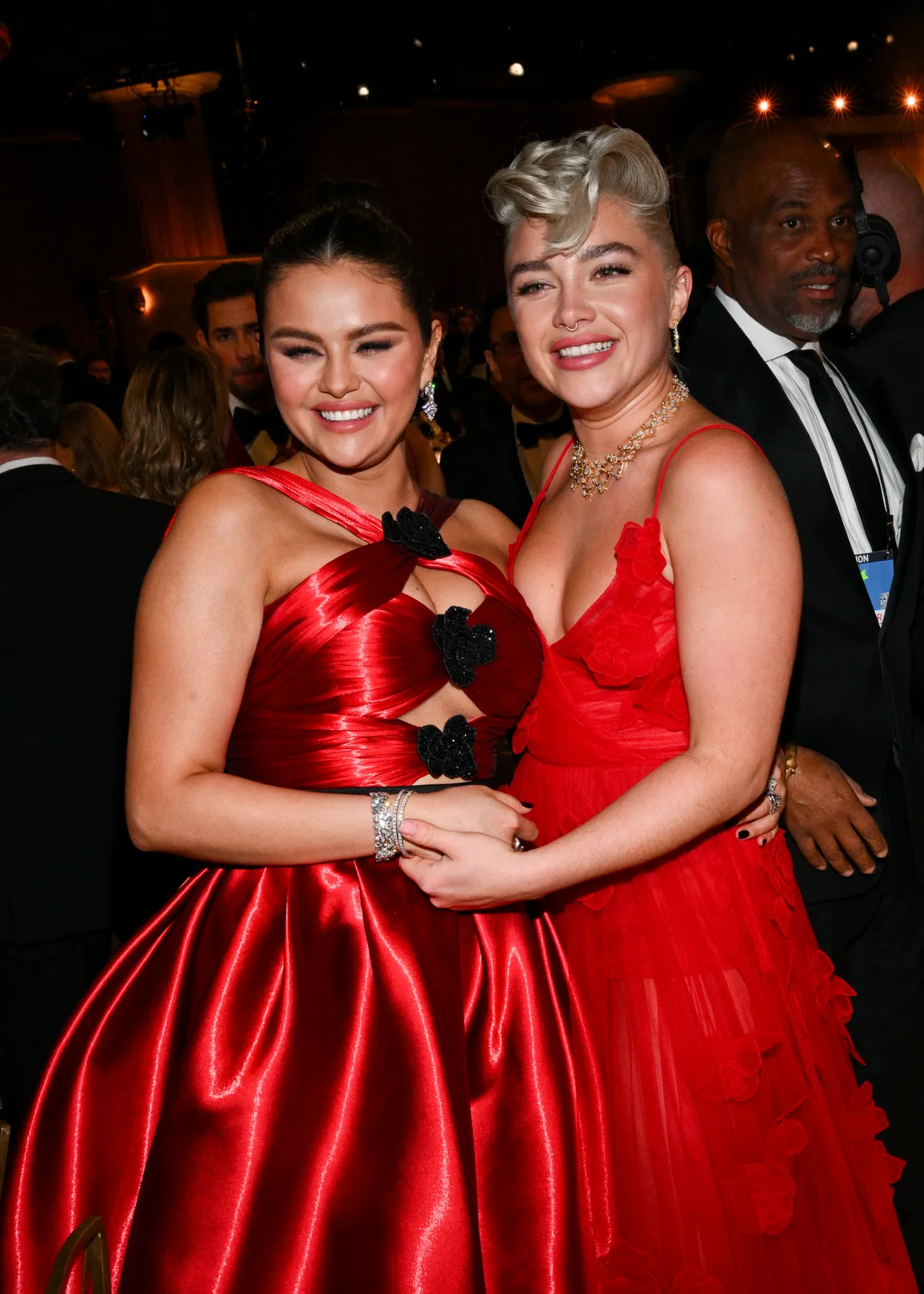 Selena Gomez i Florence Pugh (Fot. Getty Images)