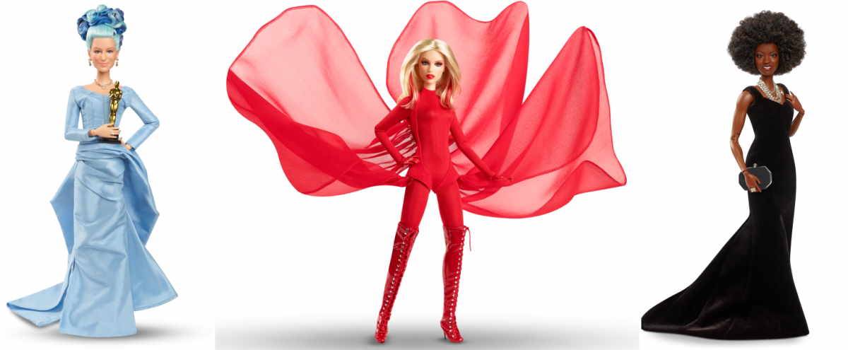 Z okazji 65 lat istnienia Barbie oraz Międzynarodowego Dnia Kobiet, firma Mattel wyróżniła inspirujące kobiety.  Wśród nich, poza Helen Mirren, znalazły się: Kylie Minogue, Shania Twain, Viola Davis, Maira Gomez, Lila Avilés, Nicole Fujita i Enissa Amani. 