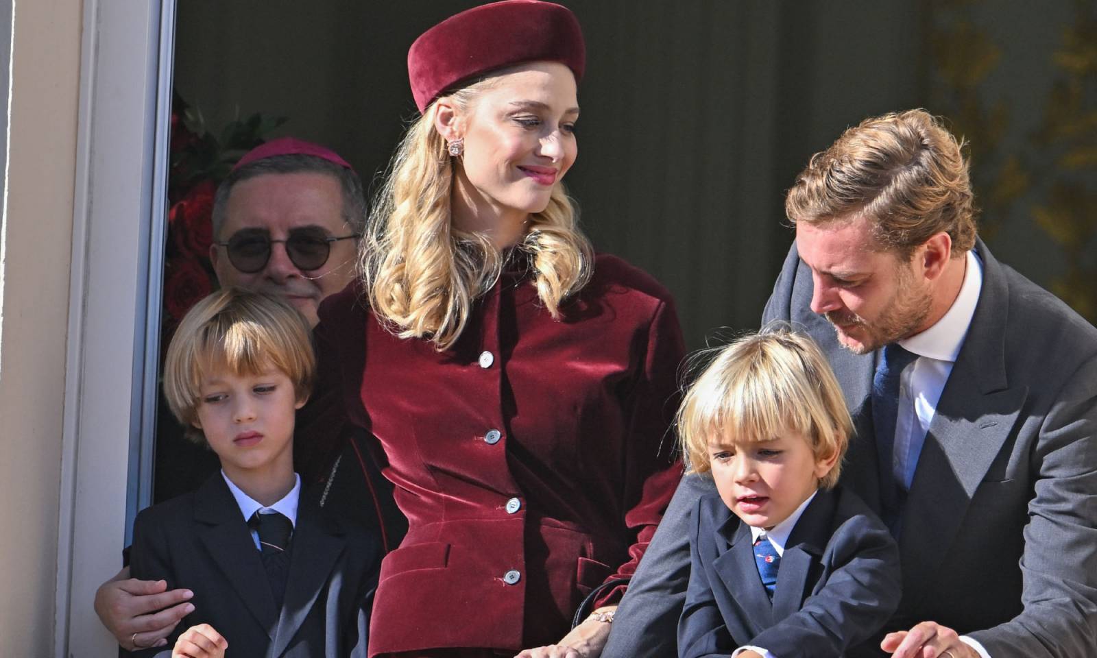 Beatrice Borromeo z mężem i synami (Fot. Getty Images)