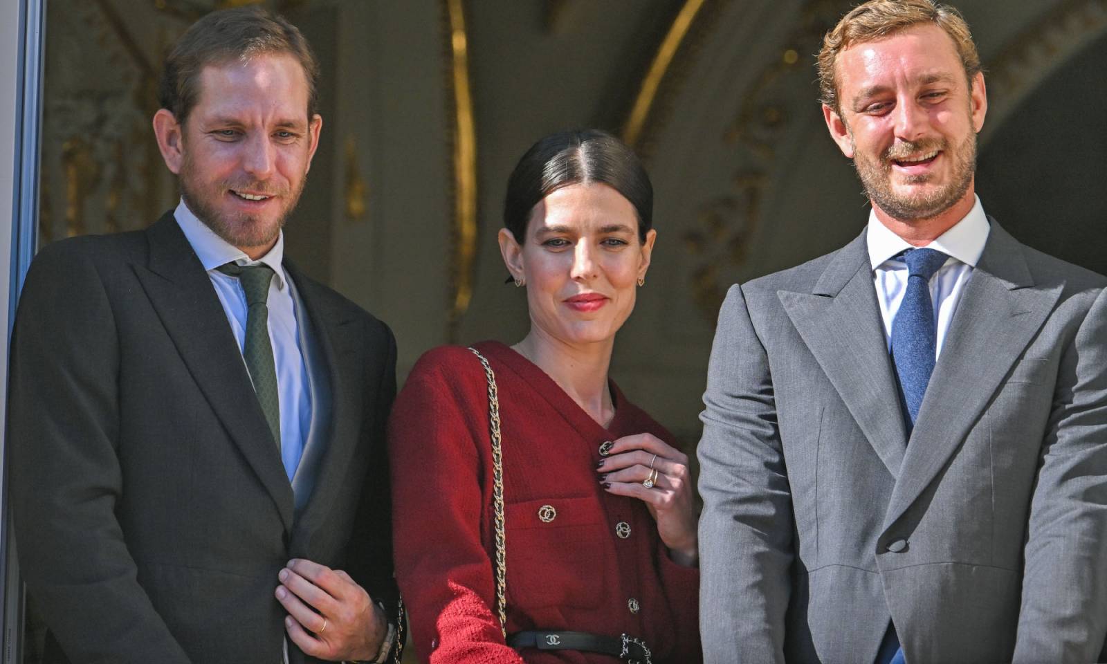 Andrea Casiraghi, Charlotte Casiraghi and Pierre Casiraghi  (Fot. Getty Images)