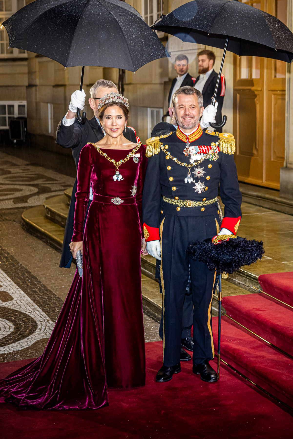 Księżna Maria i książę Frederik .