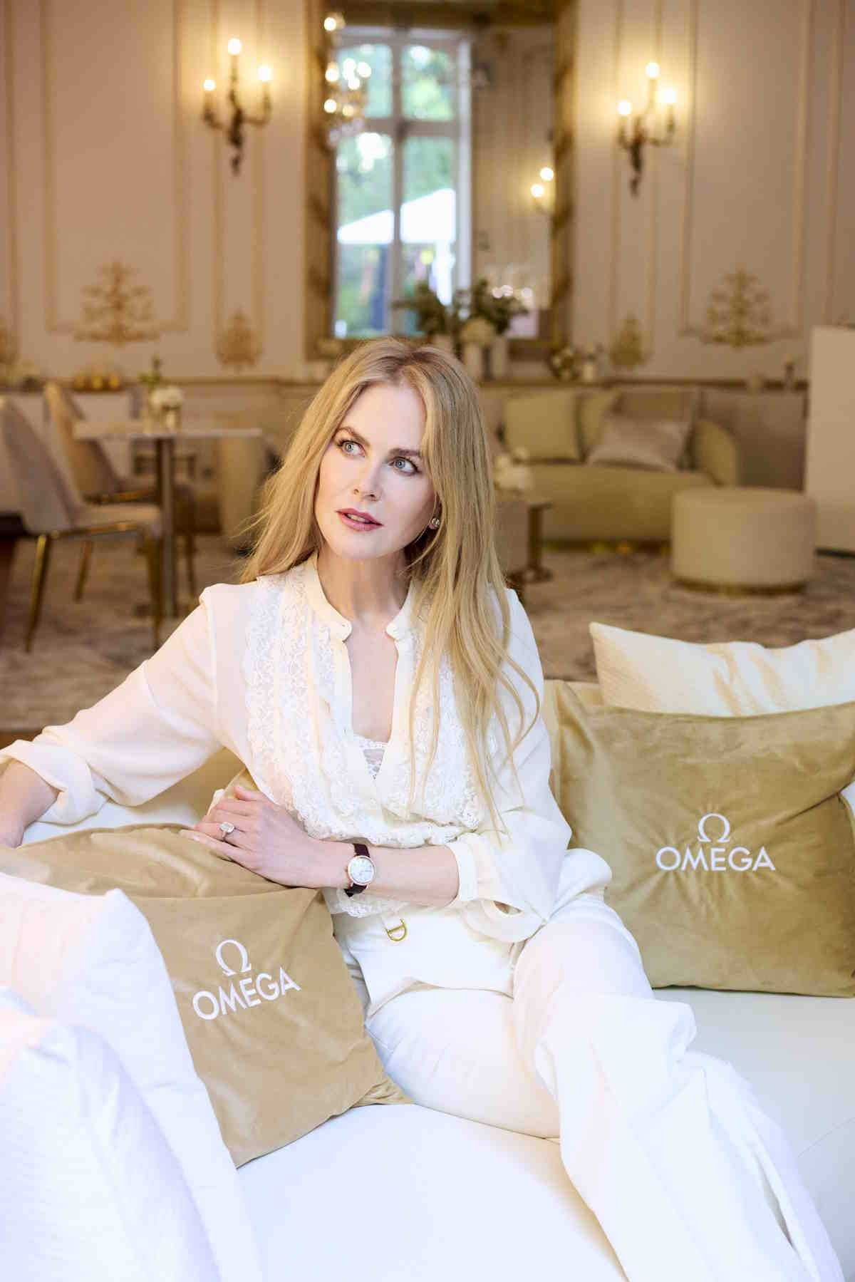Aktorka Nicole Kidman to wielka miłośniczka sportu, jak i zegarków Omega, o czym opowiada podczas Igrzysk Olimpisjkich w Paryżu.