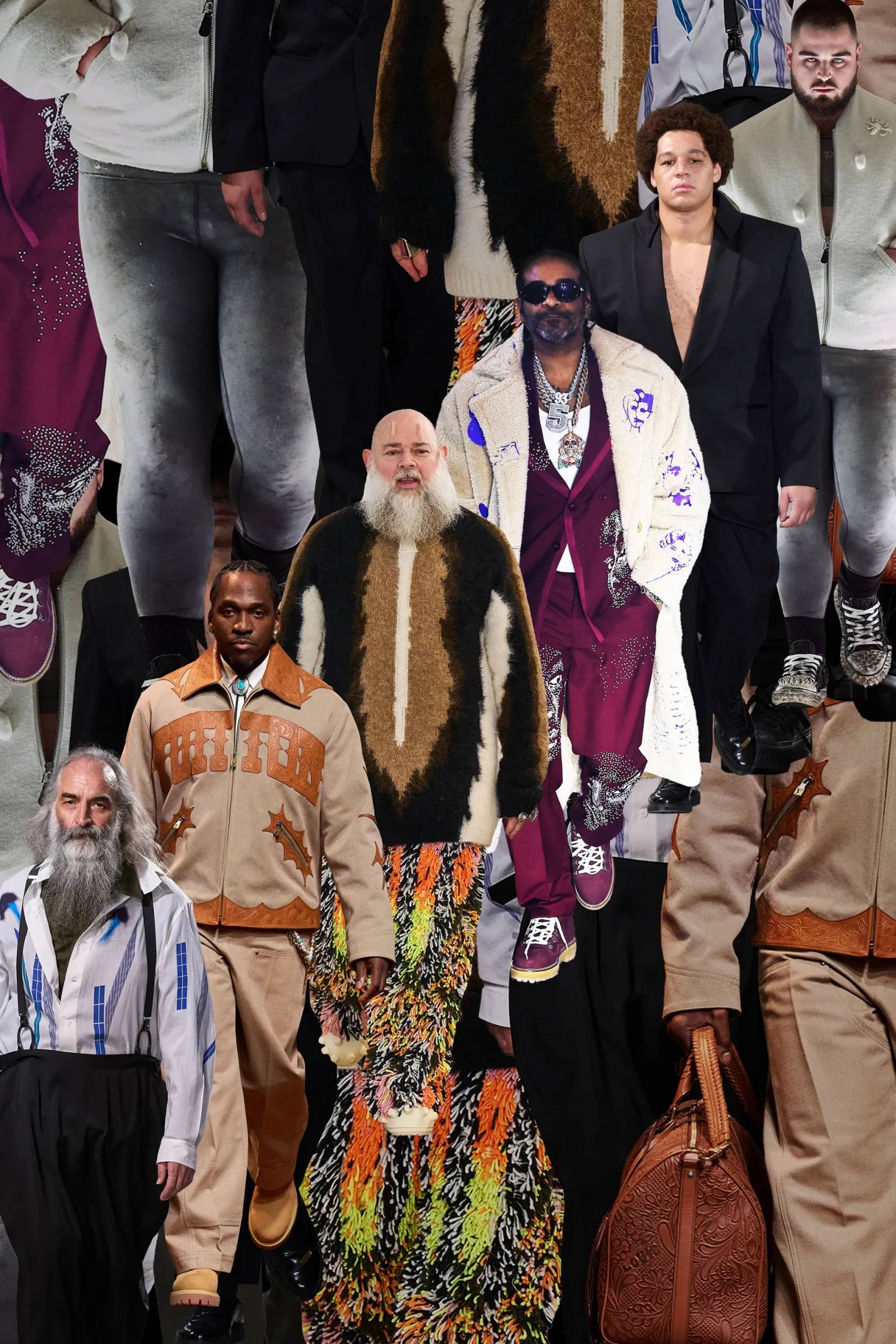 Raport „Vogue Business”: Inkluzywność rozmiarów na pokazach mody męskiej na sezon jesień-zima 2024