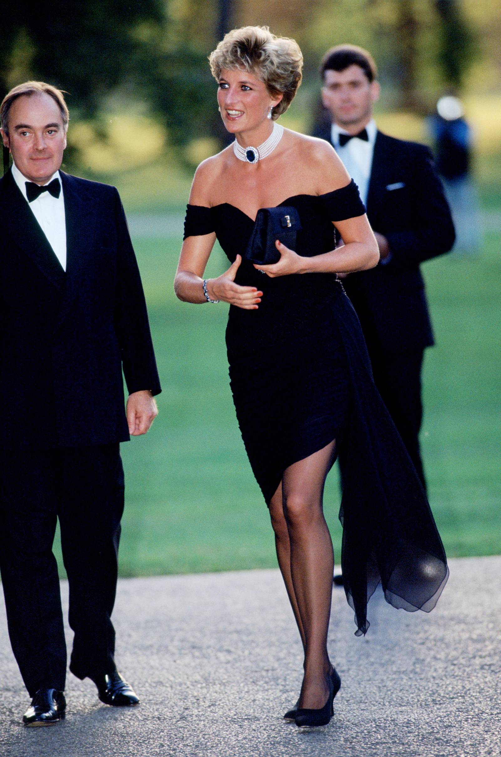 Słynna revenge dress księżnej DIany / (Fot. im Graham Photo Library via Getty Images)