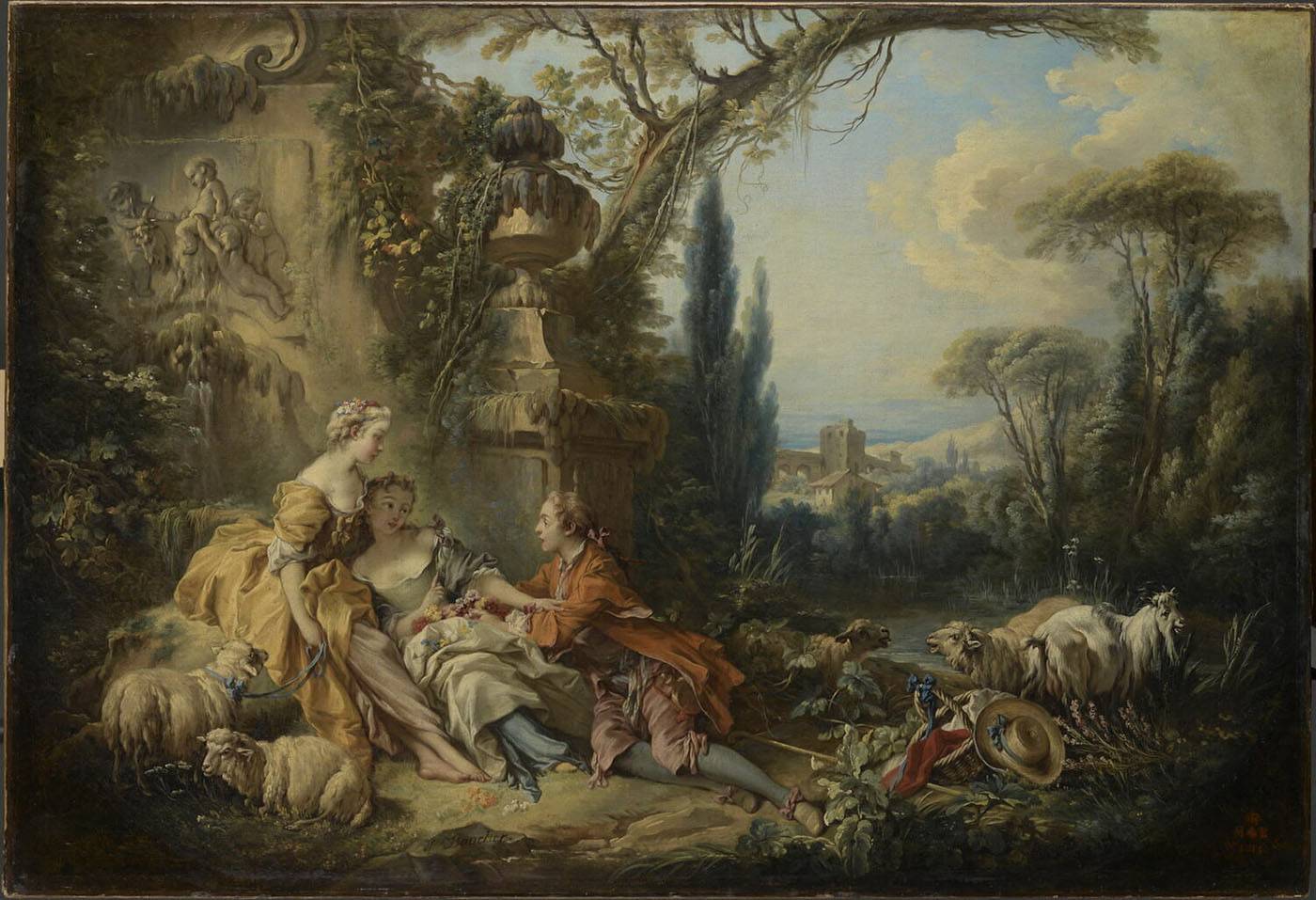 François Boucher (1703–1770) Uroki wiejskiego życia (Les Charmes de la vie champêtre) / (Fot. Materiały prasowe)