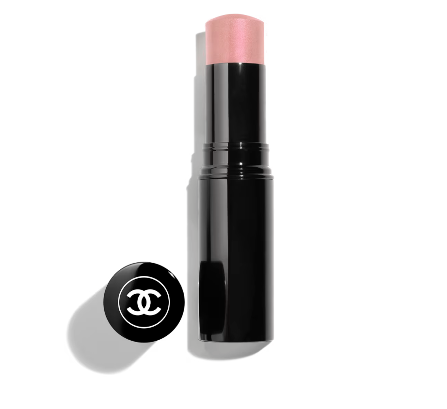 Wielofunkcyjny stick Baume Essentials od Chanel w odcieniu różowym, idealny do makijażu.