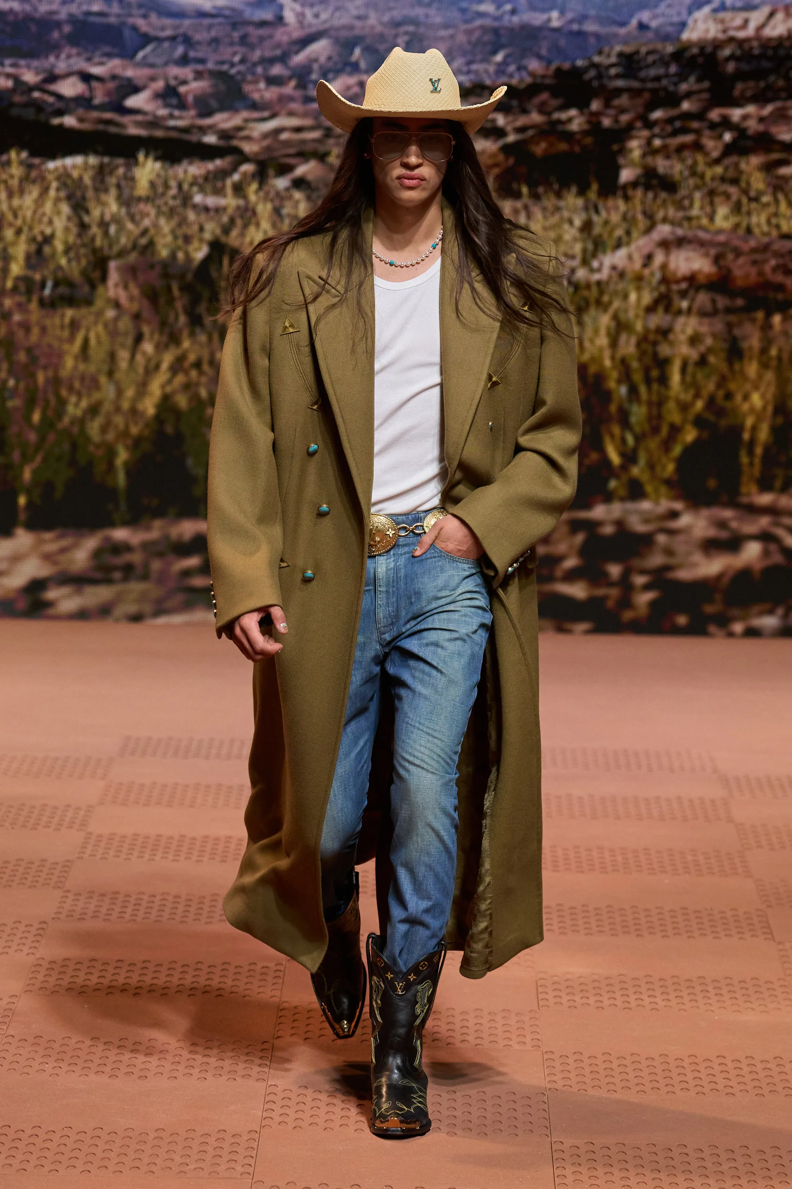 Louis Vuitton jesień-zima 2024-2025 (Fot. Fot. Spotlight. Launchmetrics)