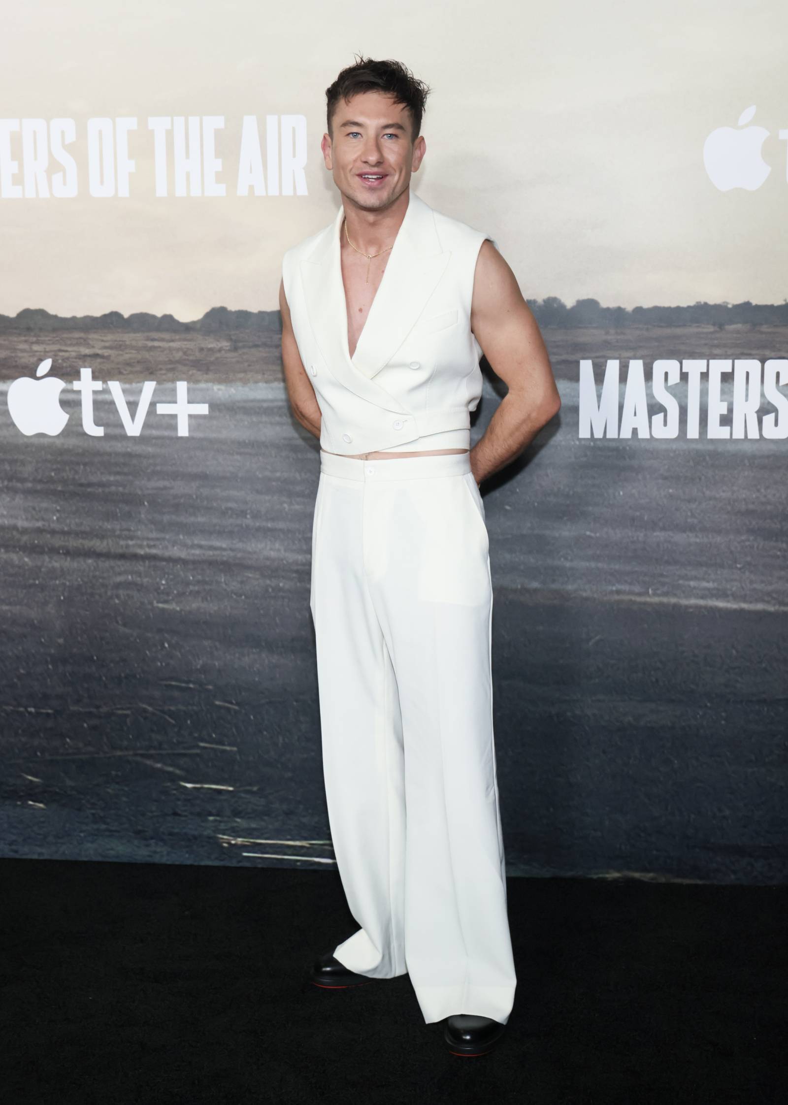Barry Keoghan na premierze „Master of the Air” (Fot. Getty Images)