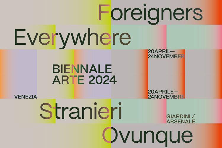 Oficjalny plakat Biennale Arte 2024 (Fot. Materiały prasowe)