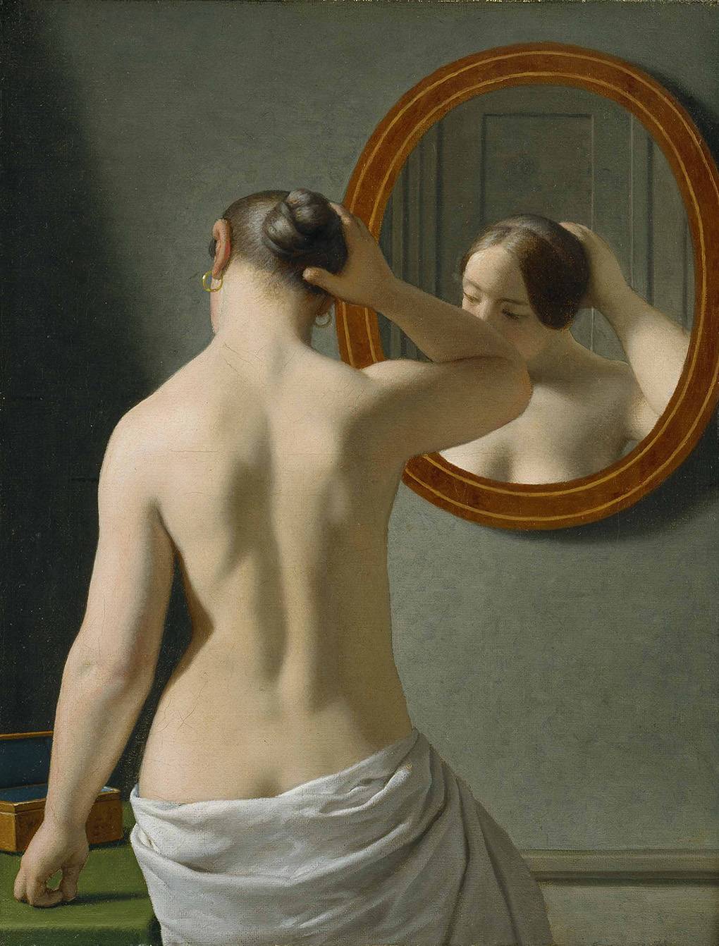 „Nude from behind” (Morning toilet), 1841. Hirschsprung Collection (Fot. Fine Art Images/Heritage Images/Getty Images)