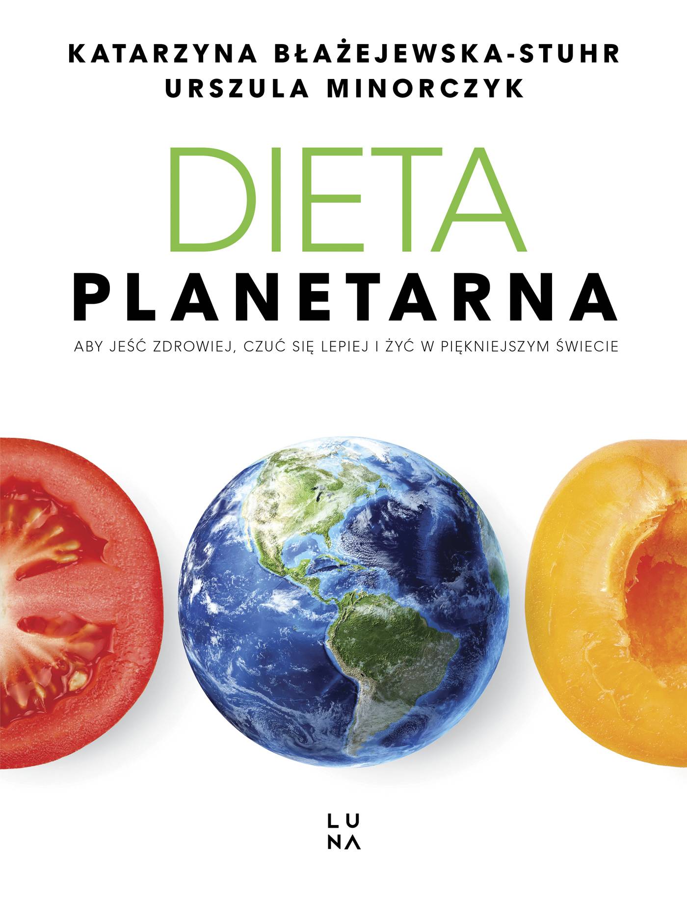 Katarzyna Błażejewska-Stuhr, Urszula Minorczyk „Dieta planetarna”, wydawnictwo Luna