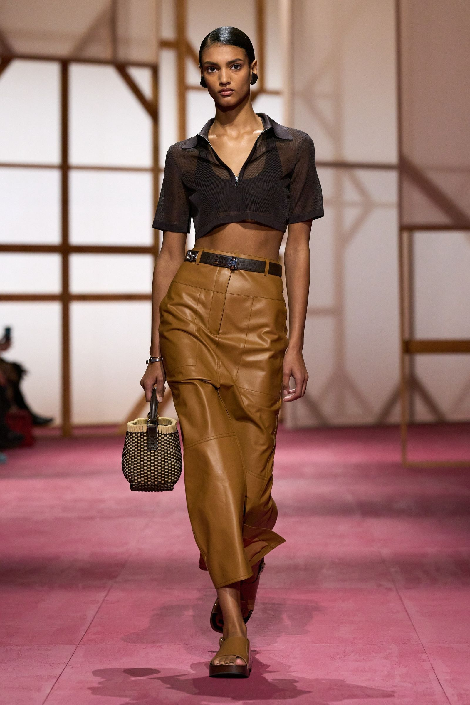 Hermès wiosna-lato 2025 (Fot. Victor VIRGILE/Getty Images)