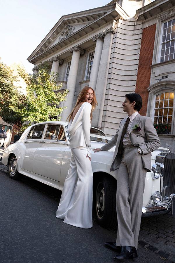 Zrobiłem Eitanowi niespodziankę, wypożyczając Rolls-Royce’a Silver Cloud, który zabrał nas z ceremonii do Claridge’s.