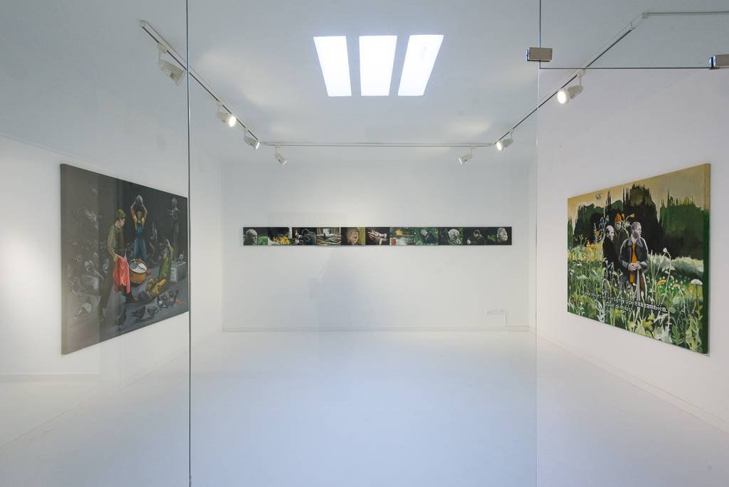 Le Temps Scellé, Nabil Saouabi. Exhibition view. La Boîte, 2019 (Fot. Paul Guillard)