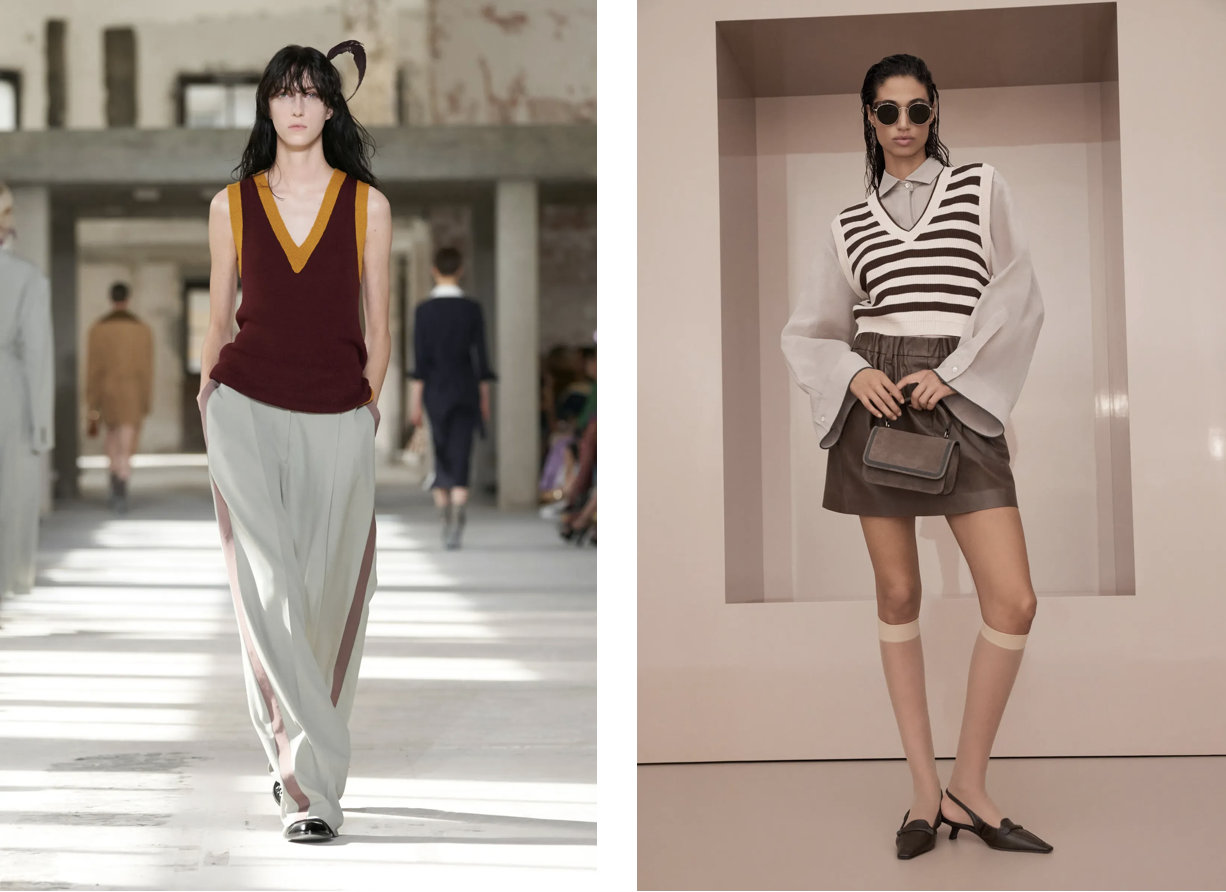 Dries Van Noten, Brunello Cuccinelli wisona-lato 2024