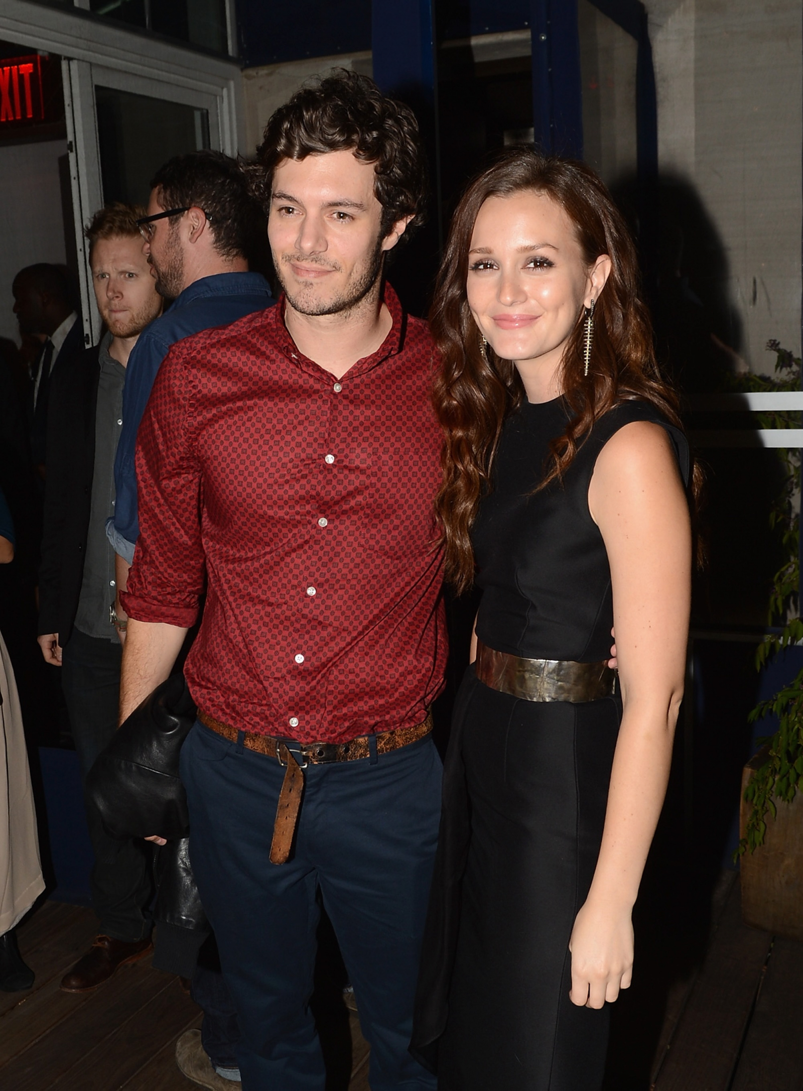 Adam Brody i Leighton Meester w 2012 roku (Fot. Getty Images)