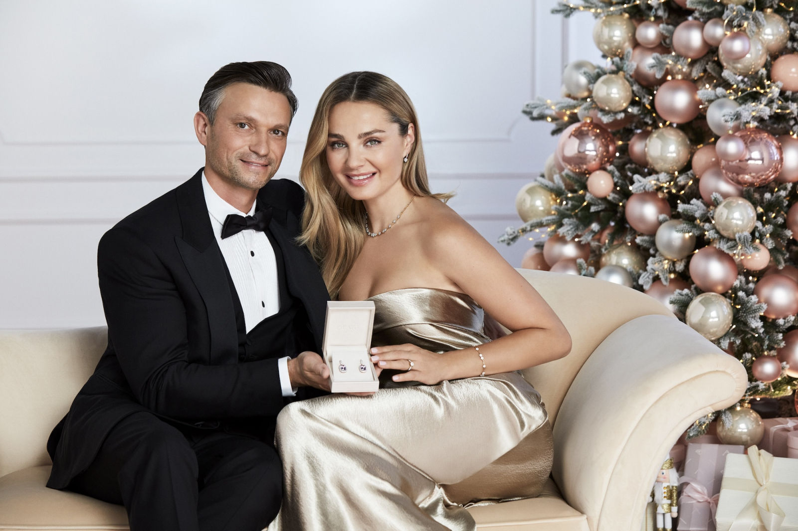 Małgorzata Socha z mężem (Fot. Marcin Tyszka)