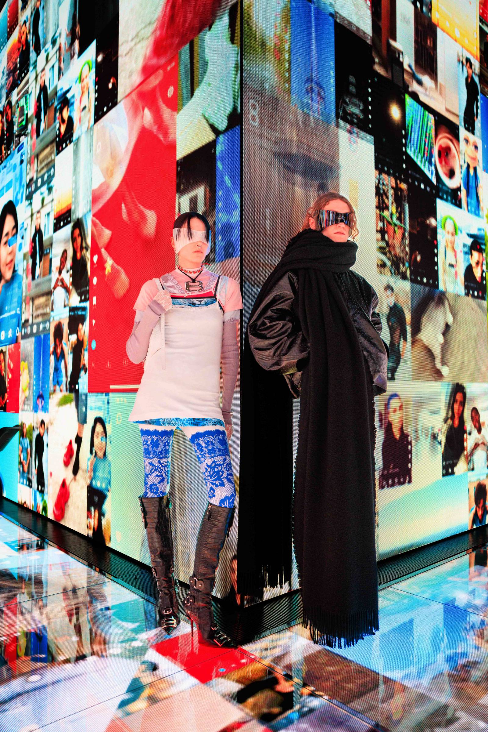 Kolekcja Demny dla domu mody Balenciaga na sezon jesień-zima 2024 (Fot. Acielle)